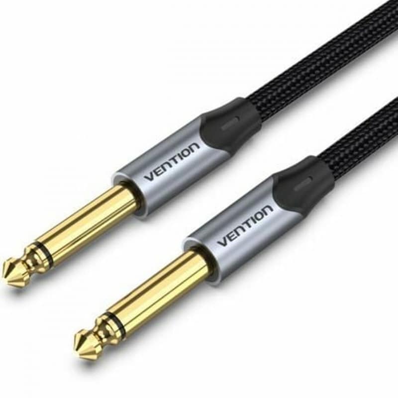 Καλώδιο Ήχου Vention BASHG 6.5mm male σε 6.5mm male 1.5m - Μαύρο