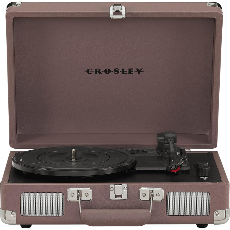 Πικάπ Crosley Cruiser Plus CR8005F-PS4 2-way Bluetooth Με Ενσωματωμένα Ηχεία - Purple Ash