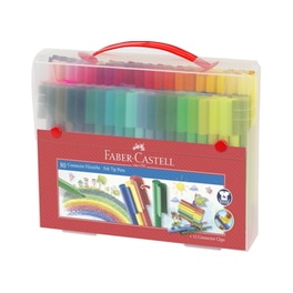 Μαρκαδόροι Ζωγραφικής Faber Castell Connector (80 Τεμάχια)