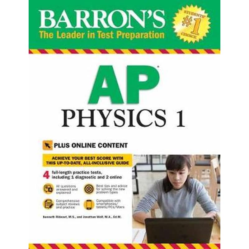 Barrons AP Physics 1 with Online Tests