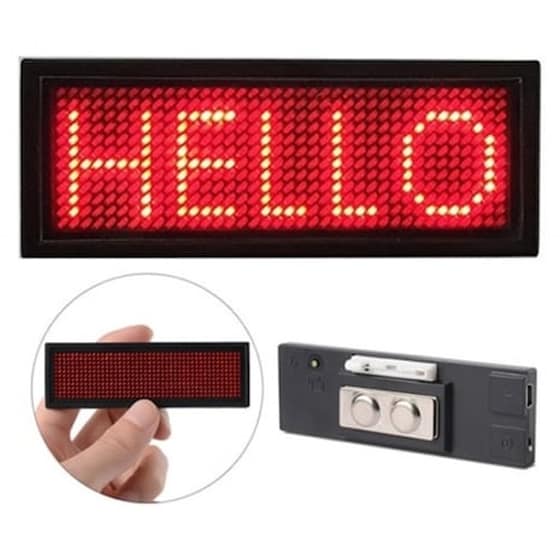Μεγάλο Ταμπελάκι Led Κυλιόμενων Μηνυμάτων image 0