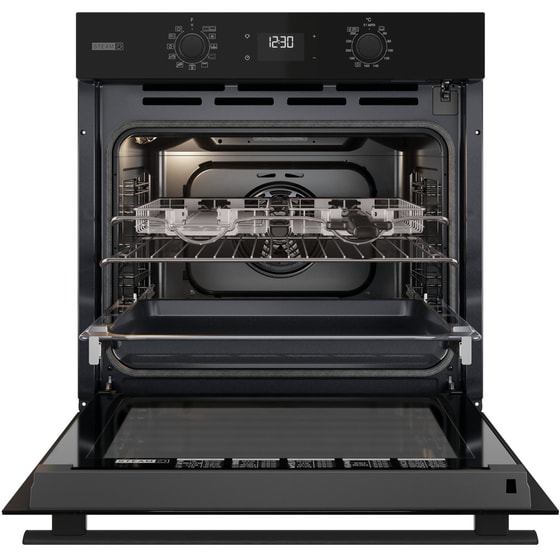 WHIRLPOOL OMSR58RU1SZB 71 Lt Μαύρο Εντοιχιζόμενος Φούρνος Άνω Πάγκου image 1