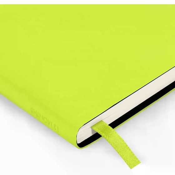 Ημερολόγιο Εβδομαδιαίο Legami 2026 12Μ Small Horizontal Chartreuse image 6