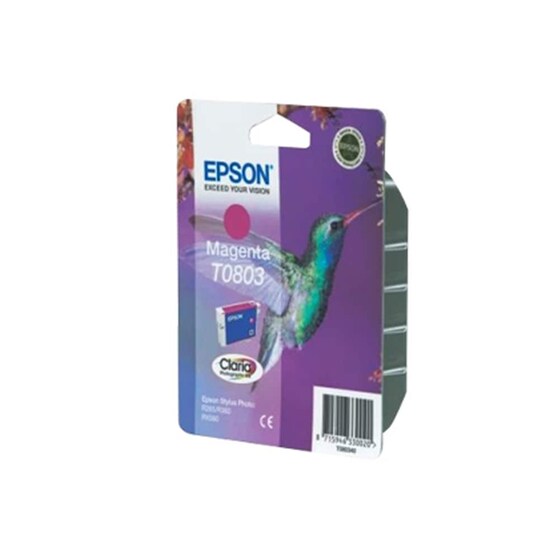 Epson T0803 Ματζέντα Μελάνι Εκτυπωτή C13T08034011 image 1