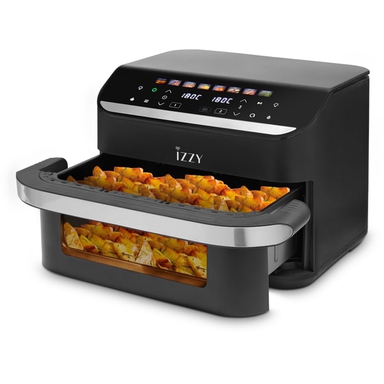 IZZY IZ-8260 2400 W με Αποσπώμενο Κάδο 11 L Μαύρη Φριτέζα Αέρος image 8