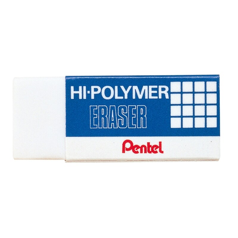 PENTEL Γόμα Pentel Hi-polymer Λευκό Μεγάλη