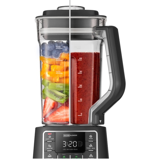 Μπλέντερ Κενού Αέρος SENCOR SBU 7878BK 1.5 L 1500 W με 2 Φιάλες Μαύρο image 7