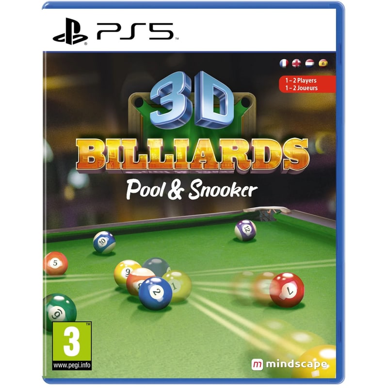 JOINDOTS 3D Billiards : Pool Snooker - PS5