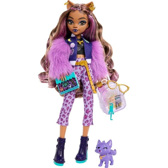 Κούκλα Monster High Crescent Clawdeen Wolf (HHK52) image 1
