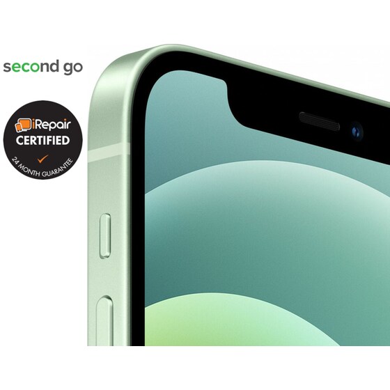 Μεταχειρισμένο Apple iPhone 12 64GB Green second go Certified by iRepair image 2