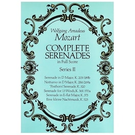 Βιβλίο Για Σύνολα Dover Publications Mozart - Complete Serenades Nr.2 [full Score]