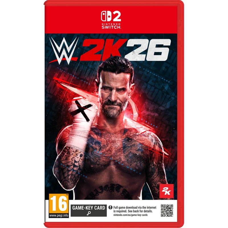 WWE 2K26 (Game Key Card) - Nintendo Switch 2