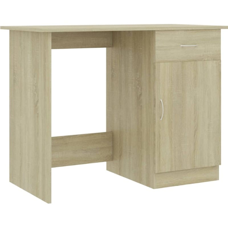 Γραφείο VidaXL από Επεξεργασμένο Ξύλο 100x50x76 cm - Sonoma Δρυς