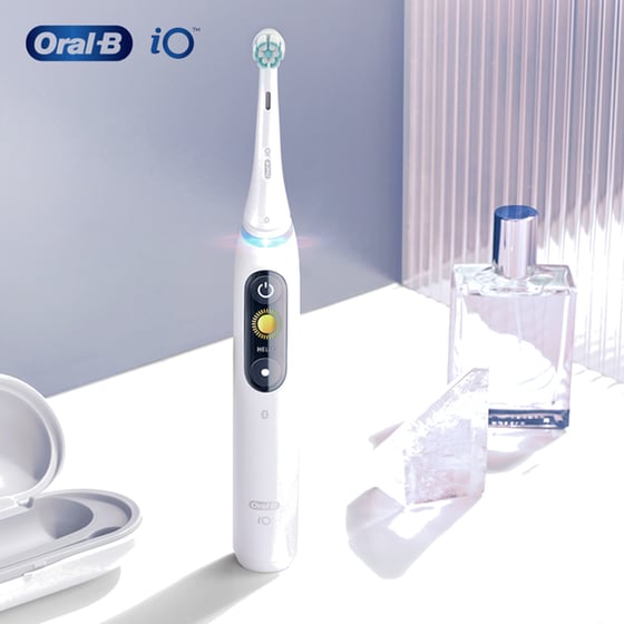 Ανταλλακτικές Κεφαλές ORAL-B iO GENTLE CARE 2 Τμχ για Ηλεκτρική Οδοντόβουρτσα Λευκό image 3