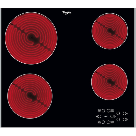 WHIRLPOOL AKT 8090 LX 58 cm Μαύρo Εστία Κεραμική Αυτόνομη image 0