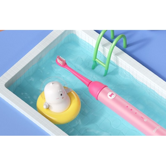 Παιδική Ηλεκτρική Οδοντόβουρτσα BITVAE K7S Bowknot -  Ροζ image 3