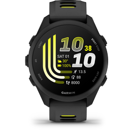 Smartwatch Garmin Forerunner 170 Music 43mm - Black with Amp Yellow