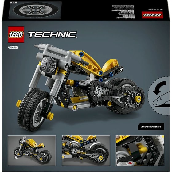 LEGO® Technic Κίτρινη Μοτοσικλέτα (42225) image 8