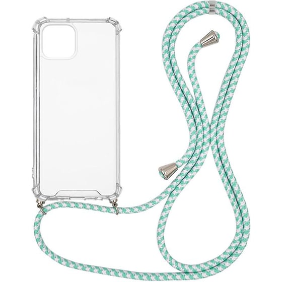 Θήκη Apple iPhone 13 - Sonique με Κορδόνι Armor Clear - Βεραμάν image 0