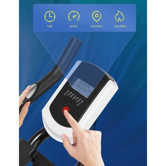 VSL Sports Ποδήλατο Γυμναστικής Spinning Μαύρο-Κόκκινο image 5