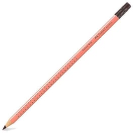 Μολύβι με Γόμα Faber Castell HB Grip Κοραλί