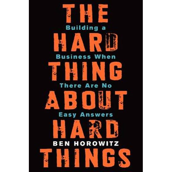 Hard Thing About Hard Things image 0