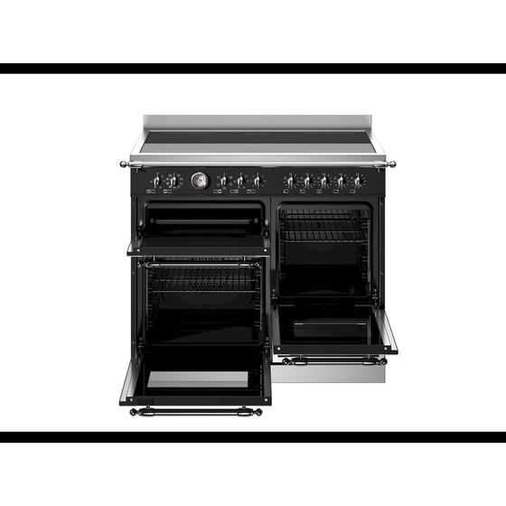 BERTAZZONI HER105I3ENET 58 / 46 / 17 Lt Μαύρο  Επαγωγική Ηλεκτρική Κουζίνα image 2