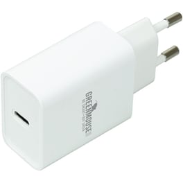 Φορτιστής Πρίζας Green Mouse USB-C PD 20W - White