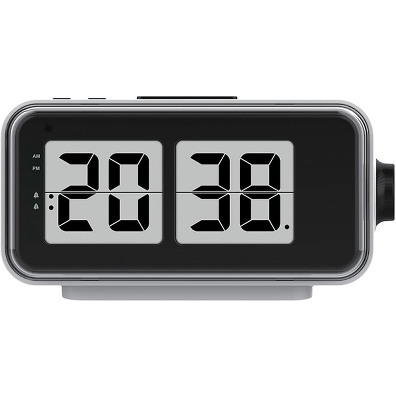 Επιτραπέζιο Ρολόι Life Desk Flip - White