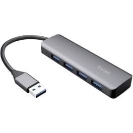 Trust Halyx 23327 USB Hub 4-Port USB 3.2 συμβατό με USB-A
