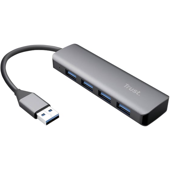 Trust Halyx 23327 USB Hub 4-Port USB 3.2 συμβατό με USB-A image 0
