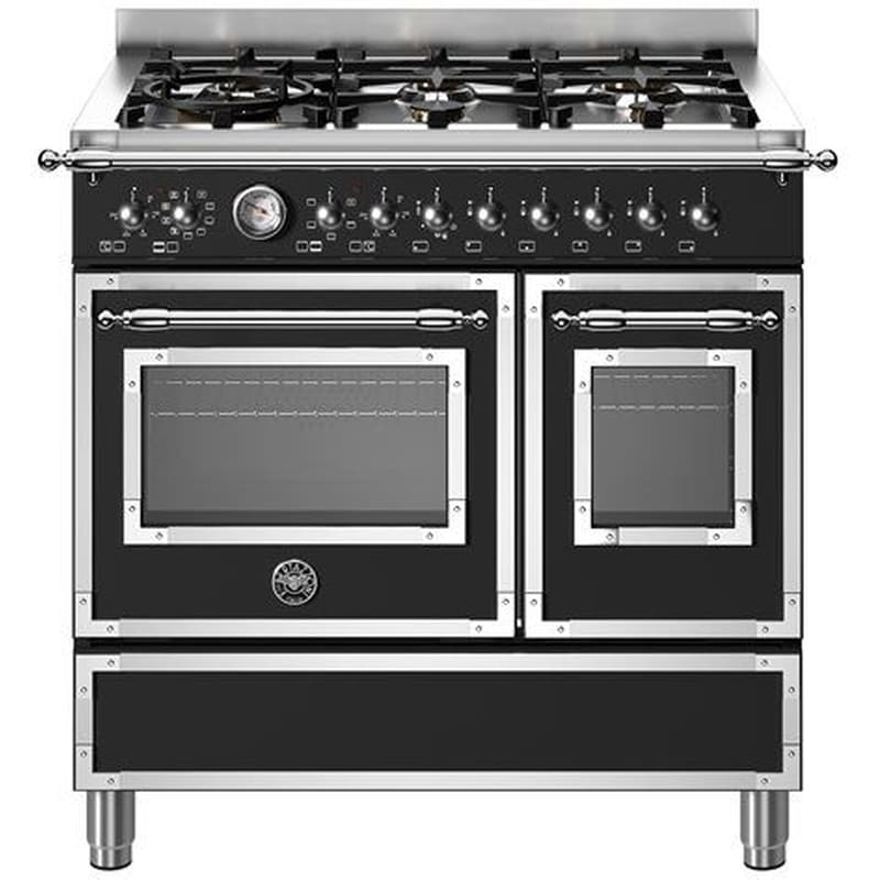 BERTAZZONI HER96L2EAVT 58 / 33 Lt Μαύρο Κουζίνα Μεικτή Αερίου