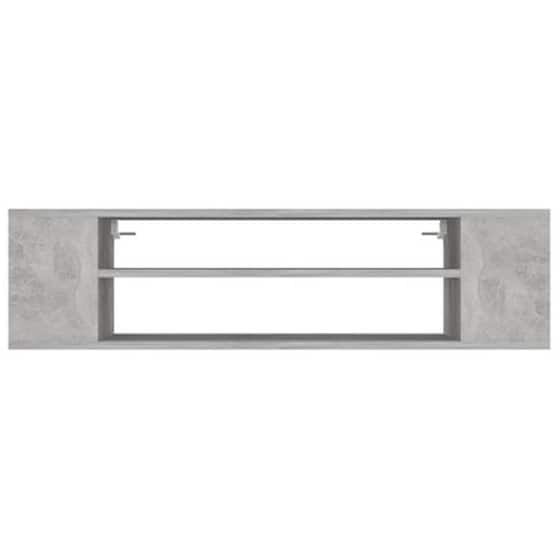 Έπιπλο Τηλεόρασης  Vidaxl  Μοριοσανίδα 100x30x26.5 cm   - Γκρι image 4