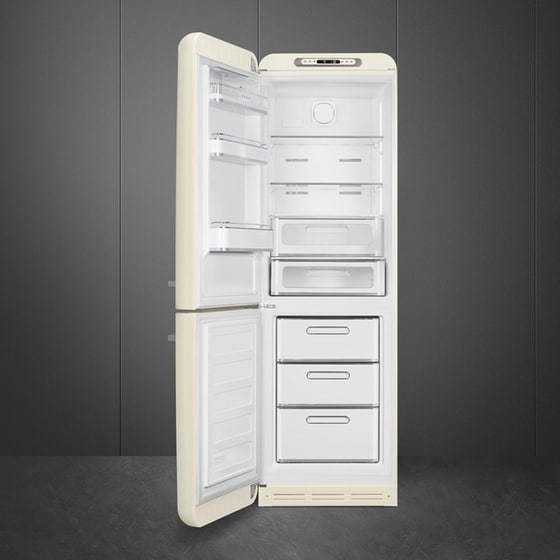 SMEG FAB32LCR5 331 Lt Μπεζ Ψυγειοκαταψύκτης image 3