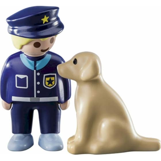 PLAYMOBIL® 1·2·3 Αστυνομικός με Εκπαιδευμένο Σκύλο (70408) image 2