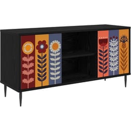 Έπιπλο Τηλεόρασης VidaXL ESSEN 102 x 33 x 51 cm - Μαύρη Δρυς