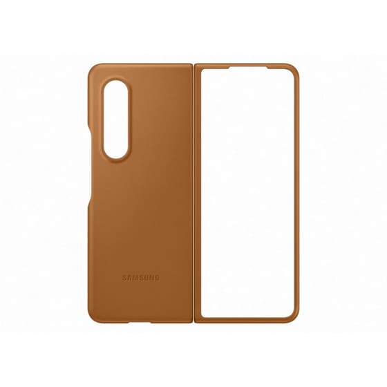 Θήκη Κινητού Samsung Galaxy Z Fold 3 Δερμάτινο - Καφέ image 5