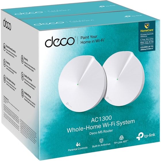 TP-Link Deco M5 Access Point Wi‑Fi 5 Dual Band (2.4 & 5 GHz) 1300 Mbps 2 τμχ image 5