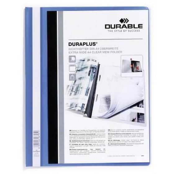 Ντοσιέ με Έλασμα Duraplus Α4 2579 Μπλε image 0