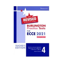 Revised Burlington Practice Tests For Ecce Teacher's 4