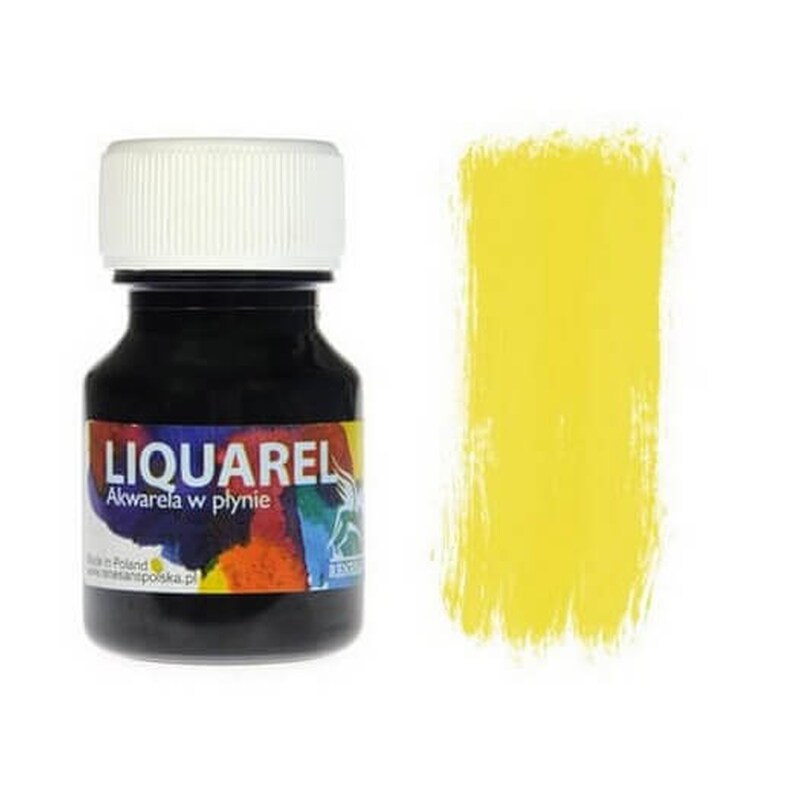 Χρωμα Ακουαρέλας Liquarel 30 Ml - Light Yellow