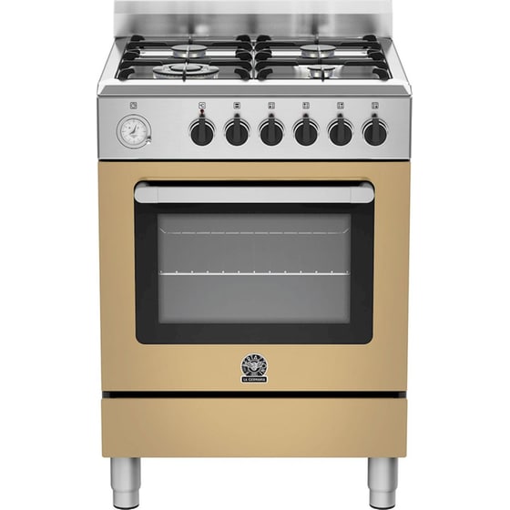 LA GERMANIA PRM6640EXLT(GN)) 56 Lt Κίτρινο Κουζίνα Μεικτή Φυσικού Αερίου image 0