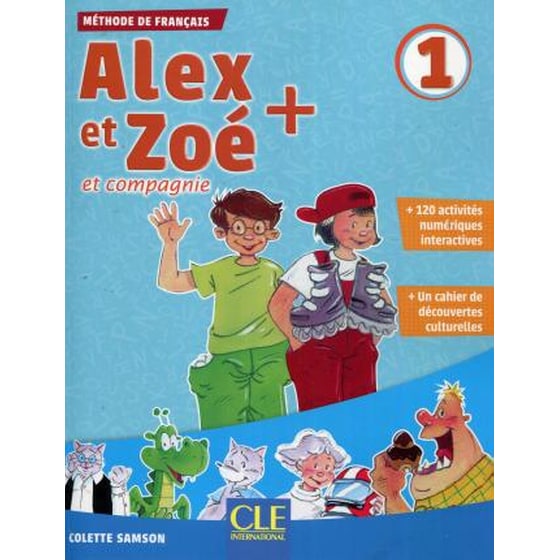 Alex et Zoe + - Livre de l'eleve 1 + CD image 0