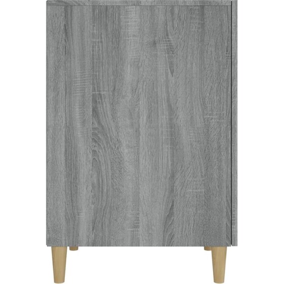 Γραφείο VidaXL από Επεξεργασμένο Ξύλο 140x50x75 cm - Γκρι Sonoma image 3