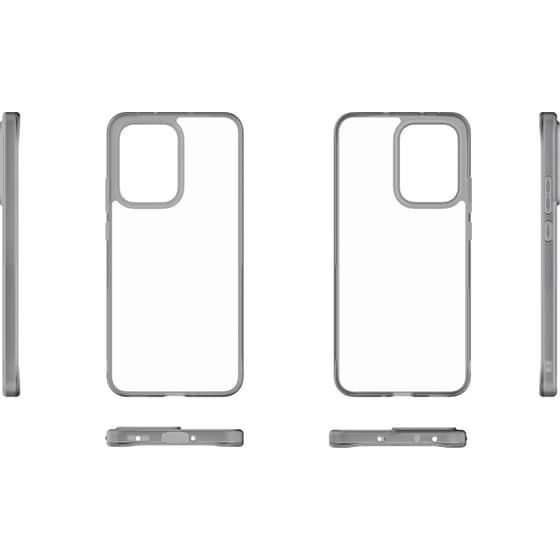 Θήκη Oppo Reno 13 5G - Oppo Προστατευτική Θήκη - Transparent Gray image 6