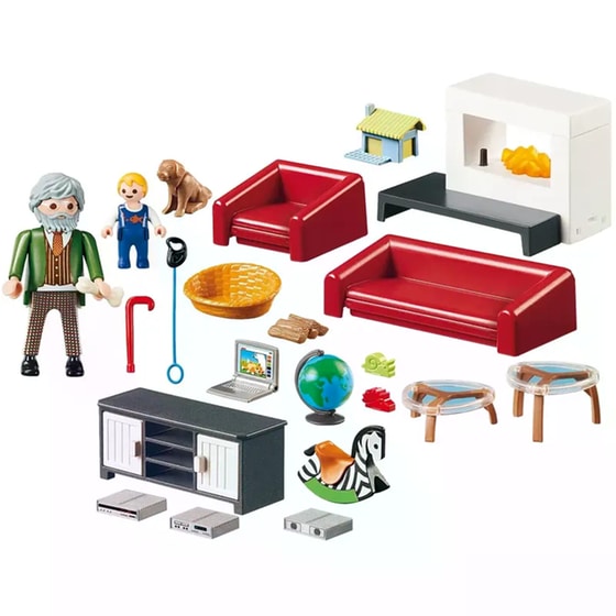 PLAYMOBIL® Dollhouse Σαλόνι Κουκλόσπιτου (70207) image 0