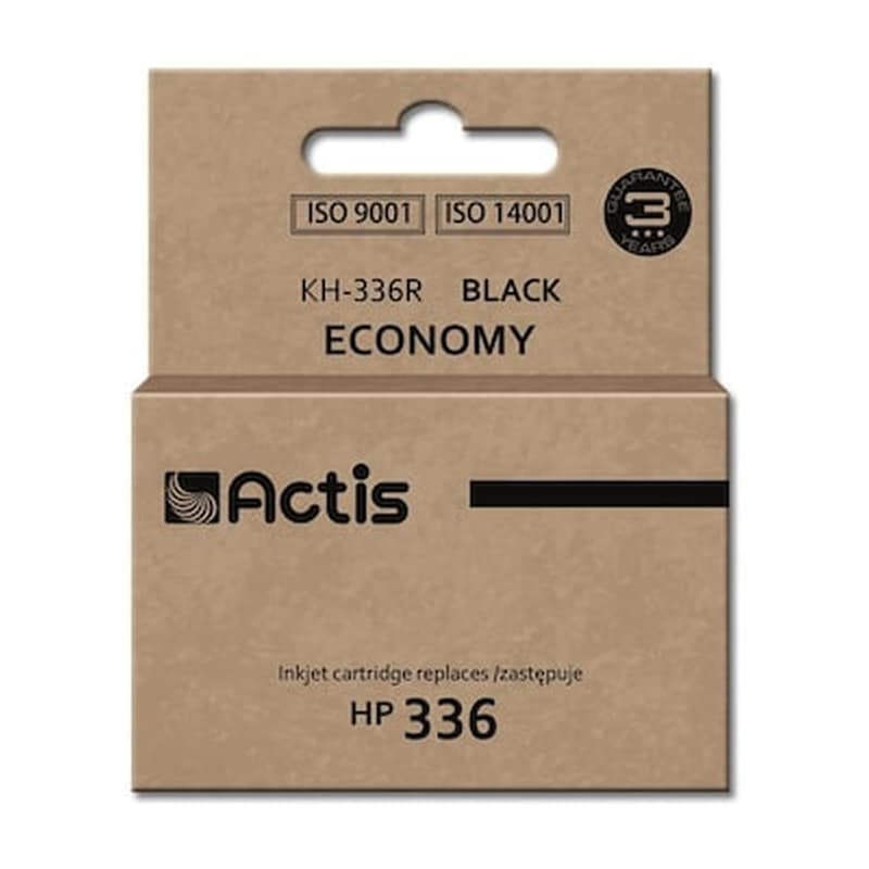 ACTIS Μελάνι Μελάνι Actis Kh-336r Μαύρο - HP 336 Μαύρο - C9362a