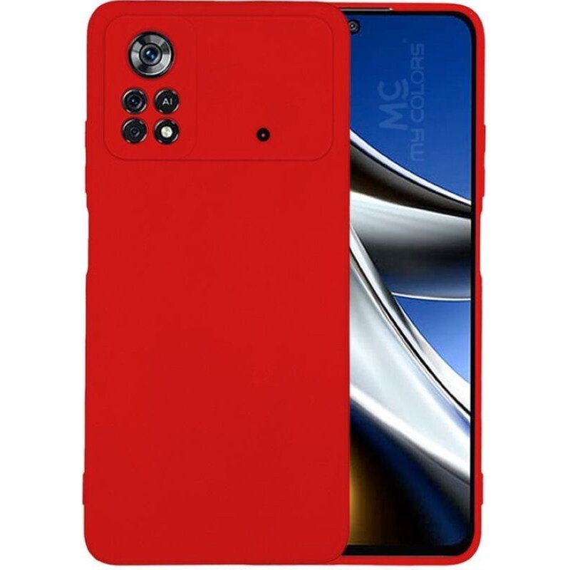 Θήκη Xiaomi Poco X4 Pro 5G - My Colors - Κόκκινο