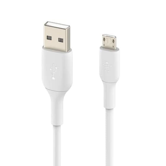 Καλώδιο δεδομένων Belkin Cab005bt1mwh Usb to Micro usb 1m - White image 1