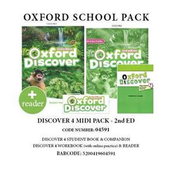 Discover 4 (2nd Ed) Midi Pack -04591 (A1-A2) image 0